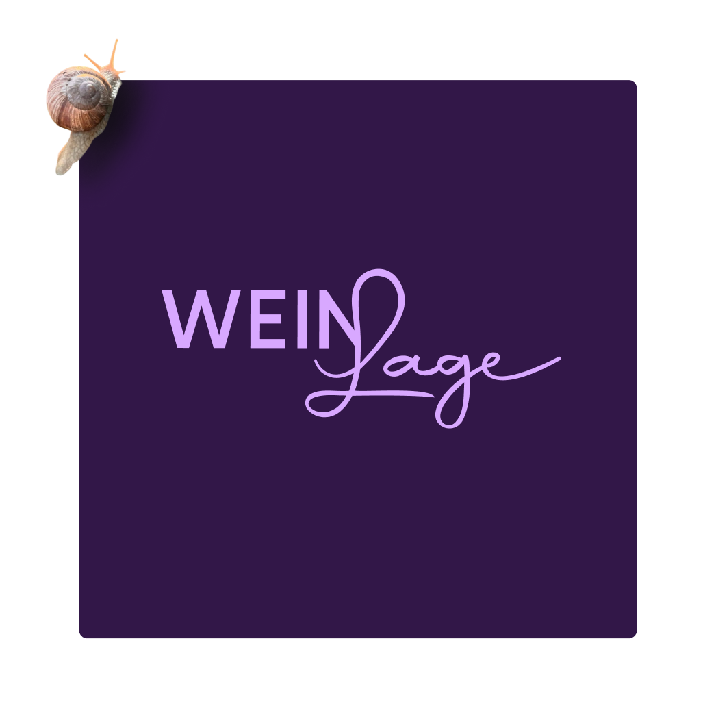 Weinlage Logo mit kleiner Schnecke
